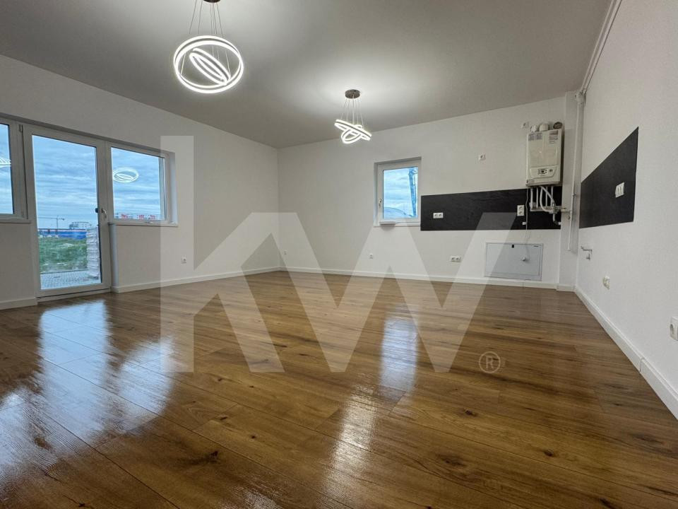 Apartament 2 camere finisat la cheie balcon parcare Selimbar 54 mpu 