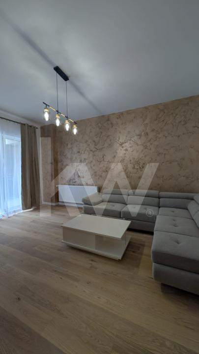 Apartament 2 camere nou, prima închiriere, parcare privată, zona Cireșica!