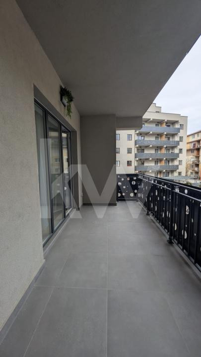 Apartament 2 camere nou, prima închiriere, parcare privată, zona Cireșica!