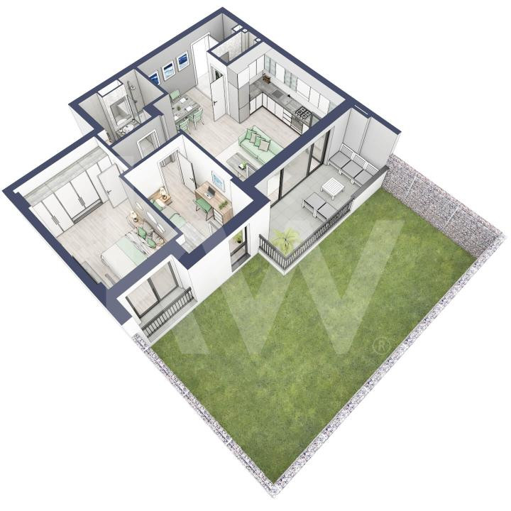 Apartament 3 camere, Parter, intabulare vara 2026