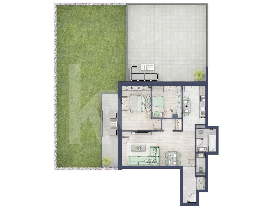 Apartament 3 camere, Parter, intabulare vara 2026