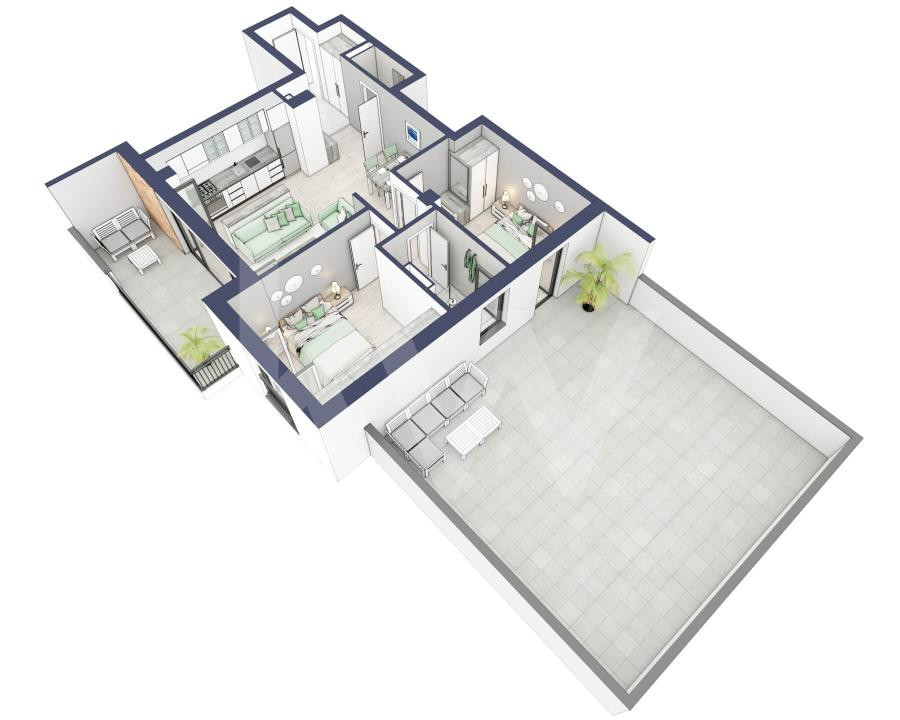 Apartament 3 camere, etaj 1, intabulare vara 2026