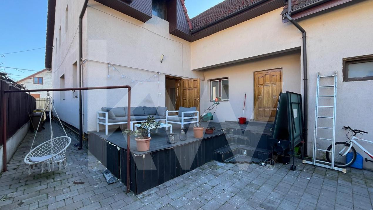 Casă individuală de închiriat – 4 camere, curte și terasă – Terezian