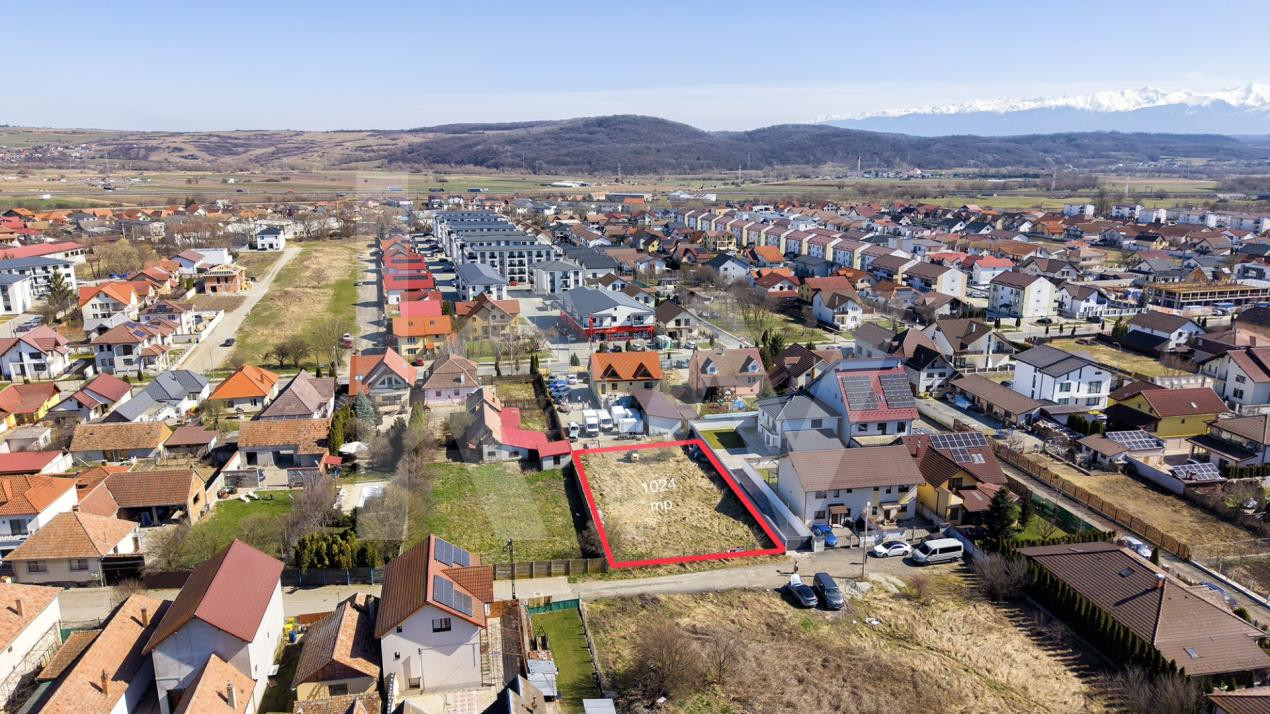 Teren intravilan in Selimbar, Sibiu | 1.024 mp | Deschidere 22 m