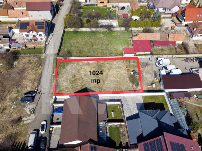 Teren intravilan in Selimbar, Sibiu | 1.024 mp | Deschidere 22 m