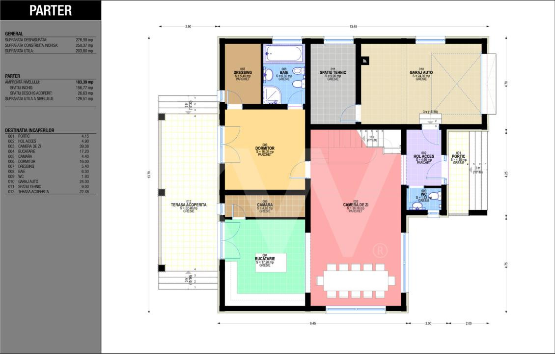 Casa unifamilială mare 5 cam, garaj, curte. Întabulată. Fughiu Oradea