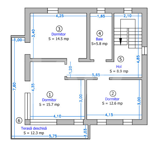 Casă individuală modernă P+1 | 120 mp utili | Teren 486 mp | Șura Mică