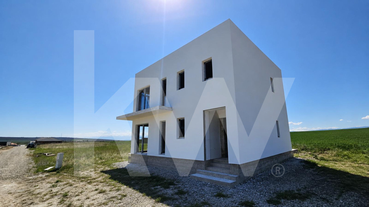 Casă individuală modernă P+1 | 120 mp utili | Teren 486 mp | Șura Mică