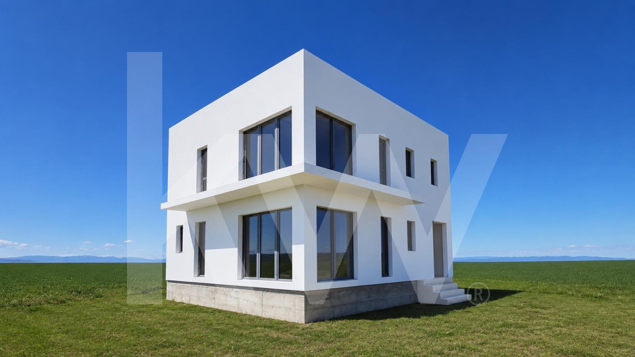 Casă individuală modernă P+1 | 120 mp utili | Teren 486 mp | Șura Mică