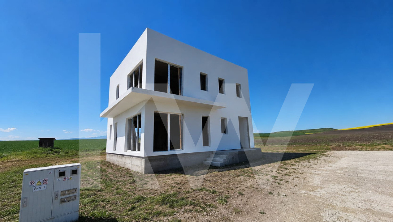 Casă individuală modernă P+1 | 120 mp utili | Teren 486 mp | Șura Mică