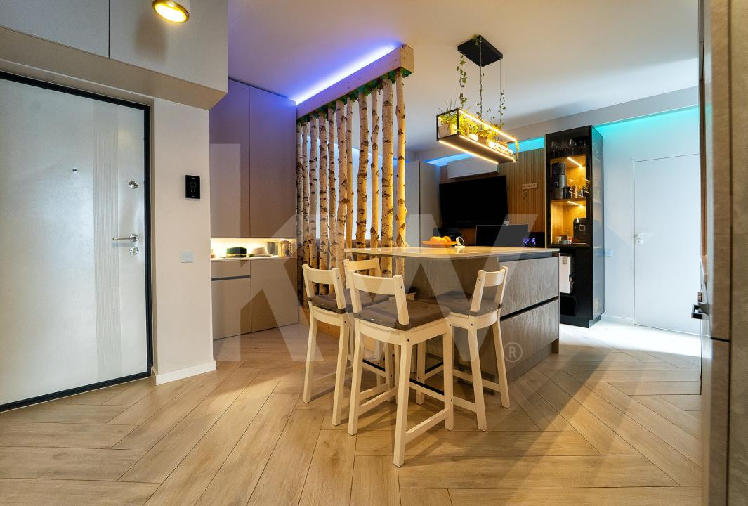 Penthouse smart în Sibiu - etaj retras, terasă generoasă