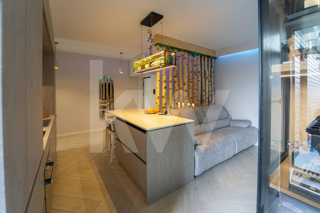 Penthouse smart în Sibiu - etaj retras, terasă generoasă