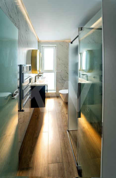 Penthouse smart în Sibiu - etaj retras, terasă generoasă