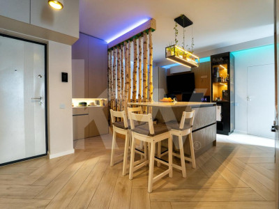 Penthouse smart în Sibiu - etaj retras, terasă generoasă