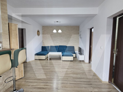 Apartament 3 camere cu gradină privata, foisor din lemn Turnisor, str. Ogorului