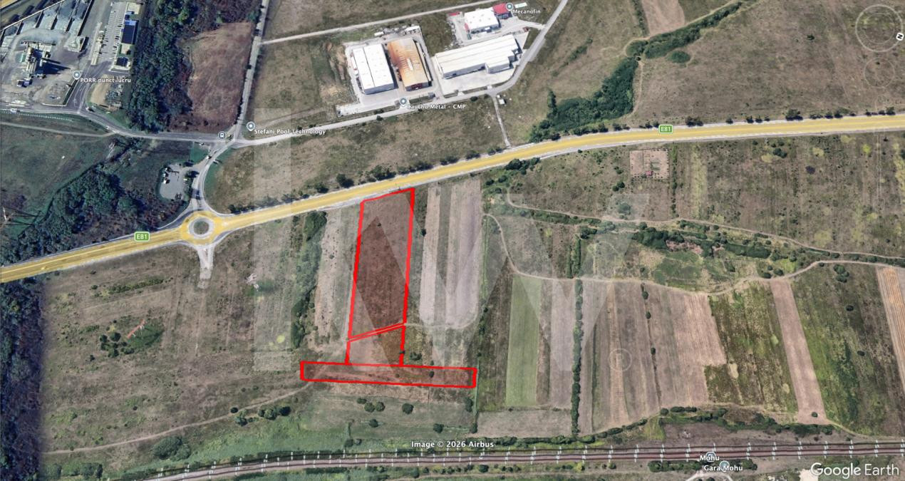 De Vanzare Terenuri 16.232 mp - Zona industriala Selimbar
