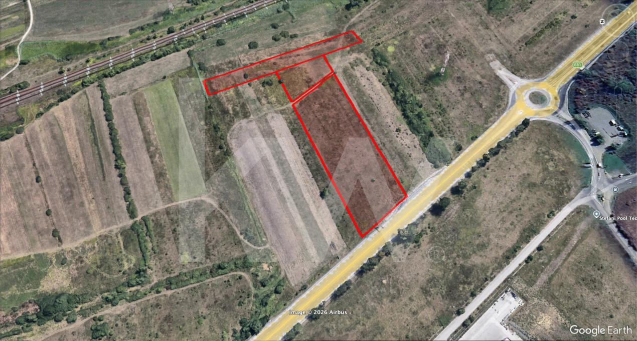 De Vanzare Terenuri 16.232 mp - Zona industriala Selimbar