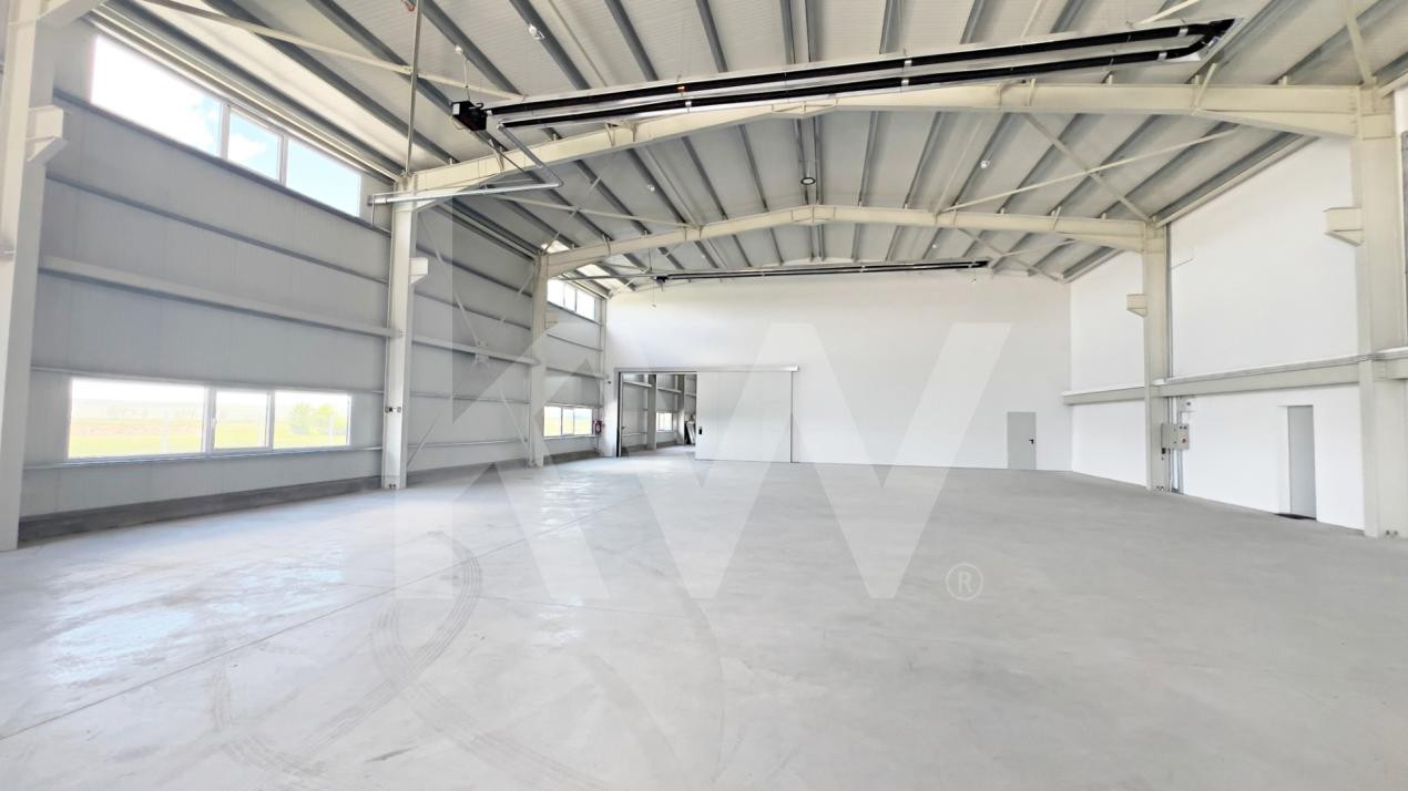 DE ÎNCHIRIAT — Hală producție/depozitare + birouri. Parcul Industrial Vest-Sibiu
