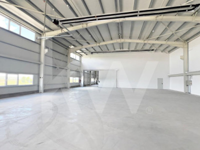 DE ÎNCHIRIAT — Hală producție/depozitare + birouri. Parcul Industrial Vest-Sibiu