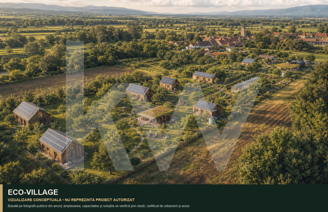 Teren intravilan 7.979 mp | ideal glamping, pensiune sau investiție | Mureș