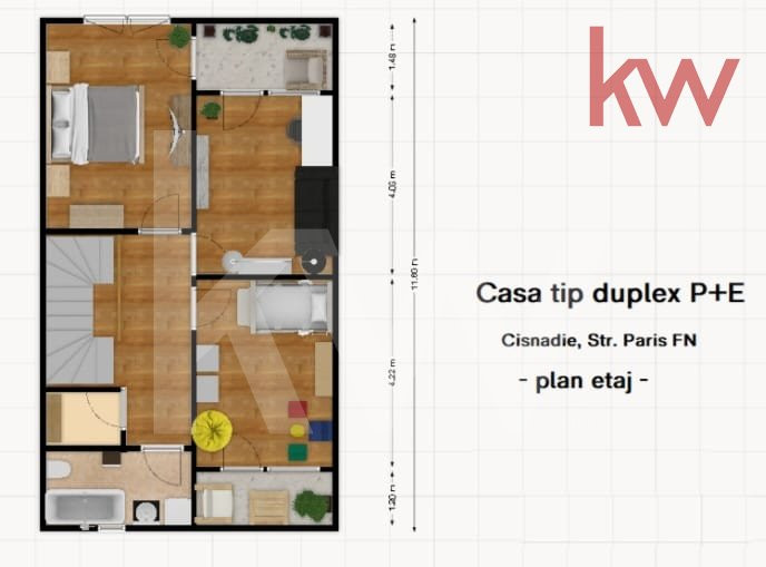 Casa cu teren de 250 mp la pret de apartament - C. Cisnadiei