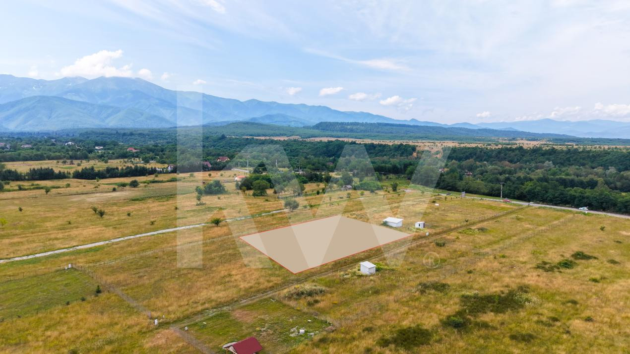 Teren cu priveliște spectaculoasă spre Munții Făgăraș-  Valea Avrigului