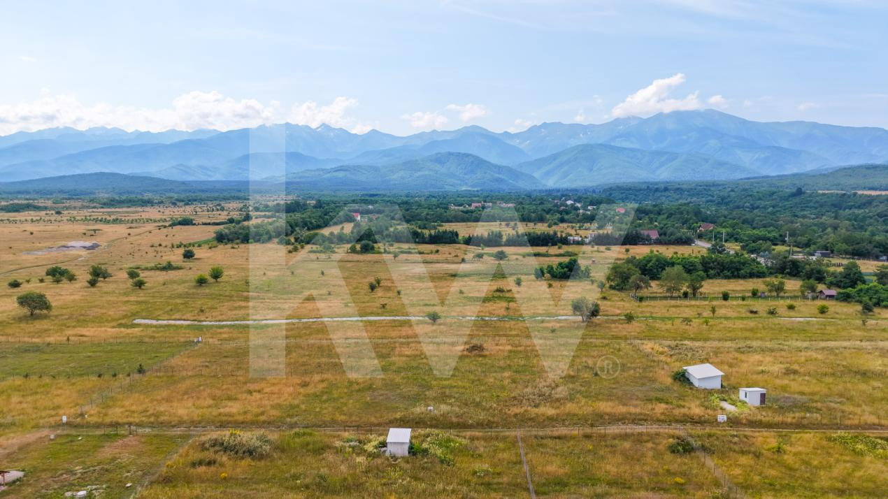 Teren cu priveliște spectaculoasă spre Munții Făgăraș-  Valea Avrigului