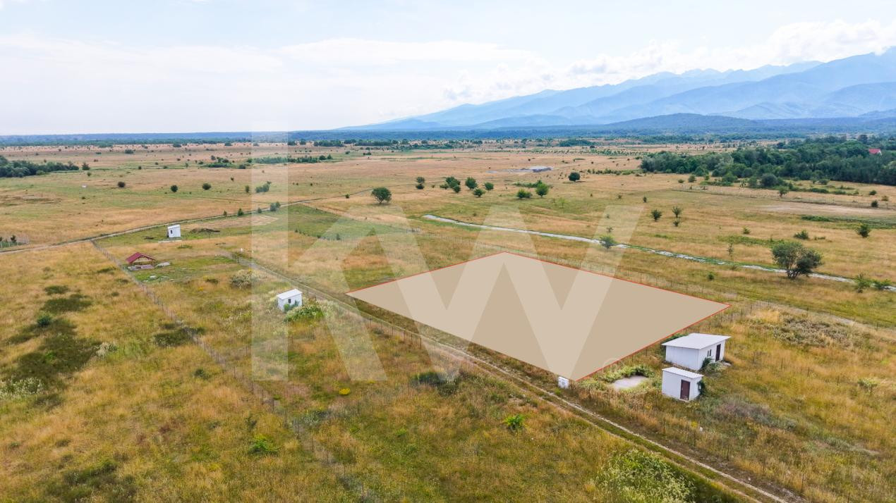 Teren cu priveliște spectaculoasă spre Munții Făgăraș-  Valea Avrigului