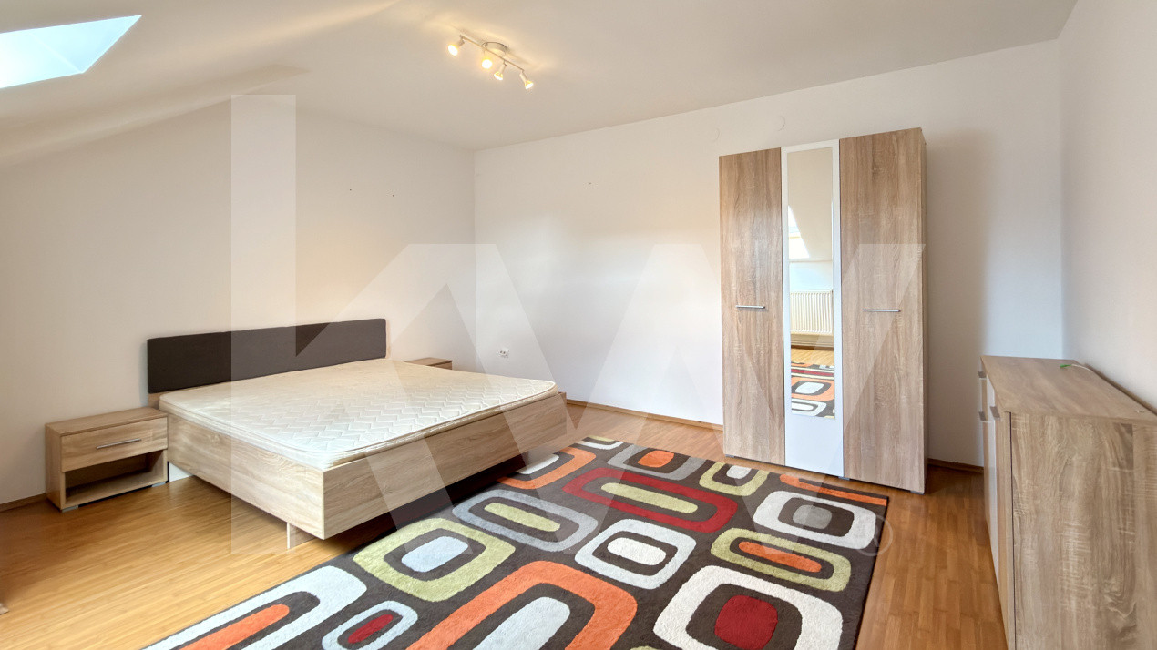 Apartament tip mansardă pe două niveluri, de închiriat, Calea Cisnădiei, Sibiu