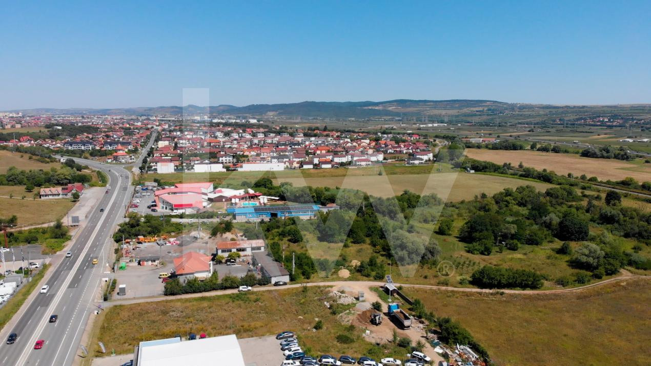 Teren cu PUD aprobat pentru hale industriale | 5.658 mp | Șelimbăr – Sibiu