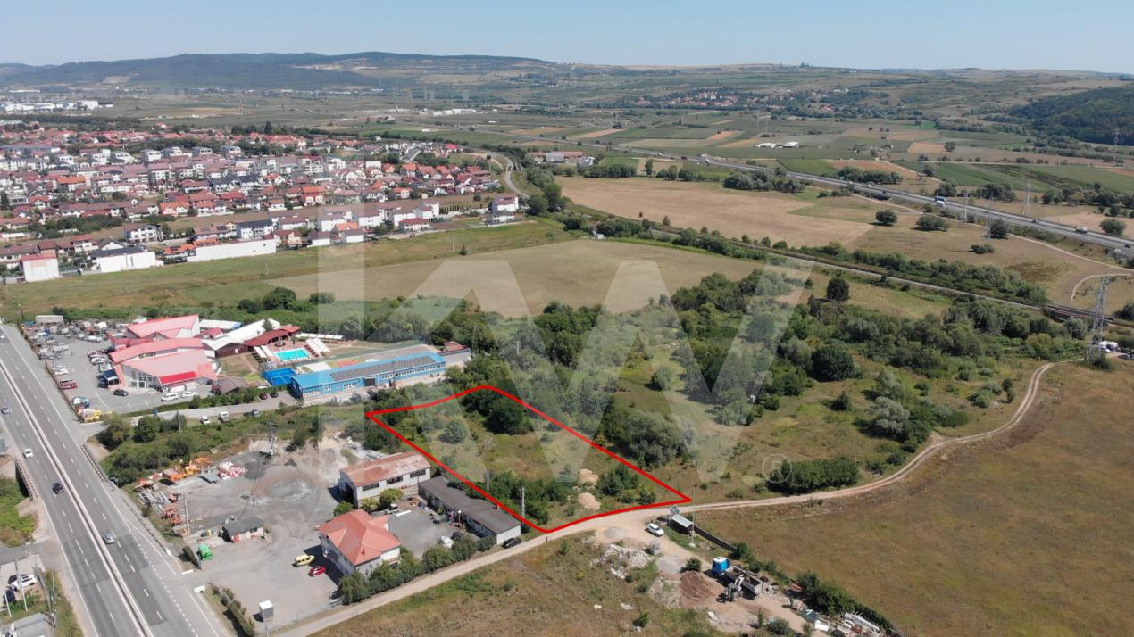 Teren cu PUD aprobat pentru hale industriale | 5.658 mp | Șelimbăr – Sibiu
