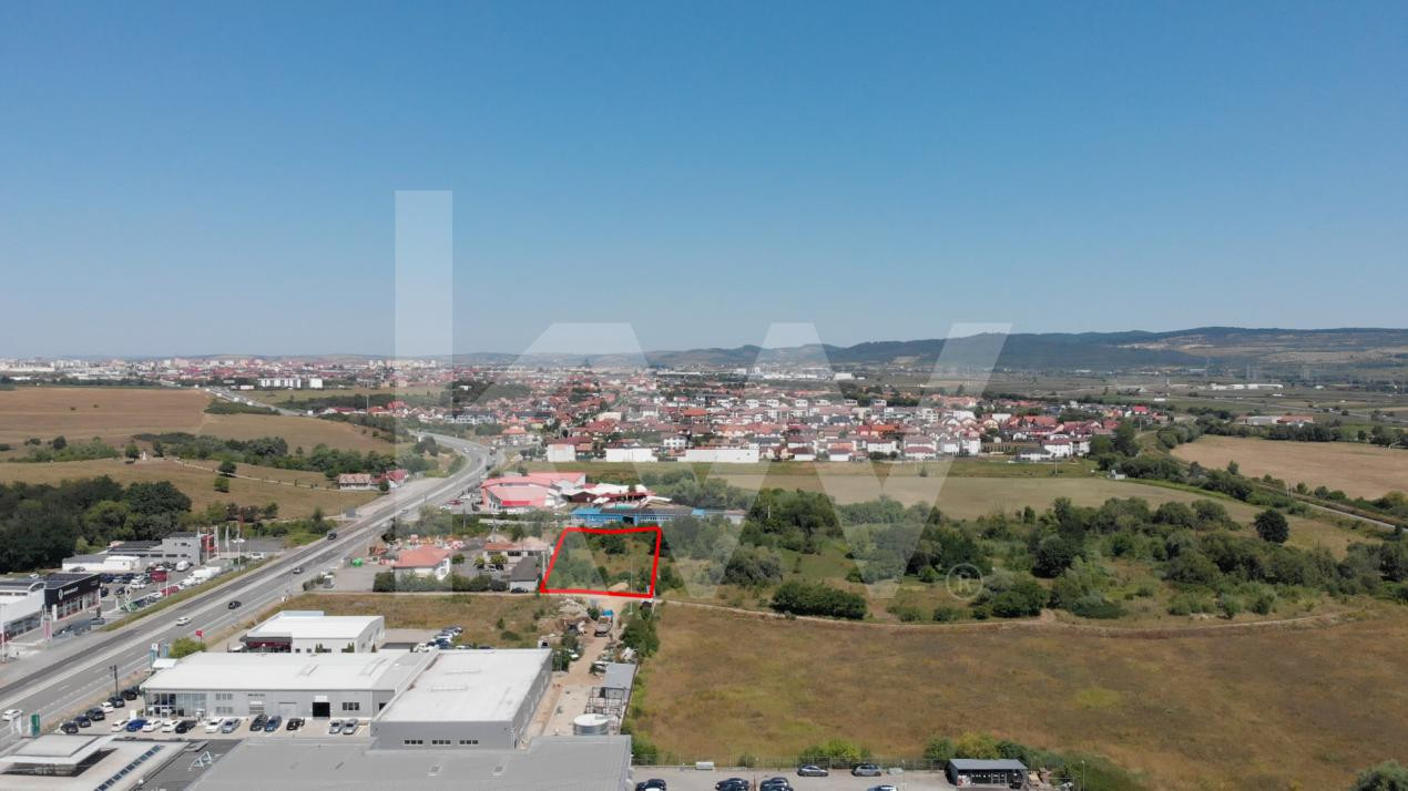 Teren cu PUD aprobat pentru hale industriale | 5.658 mp | Șelimbăr – Sibiu