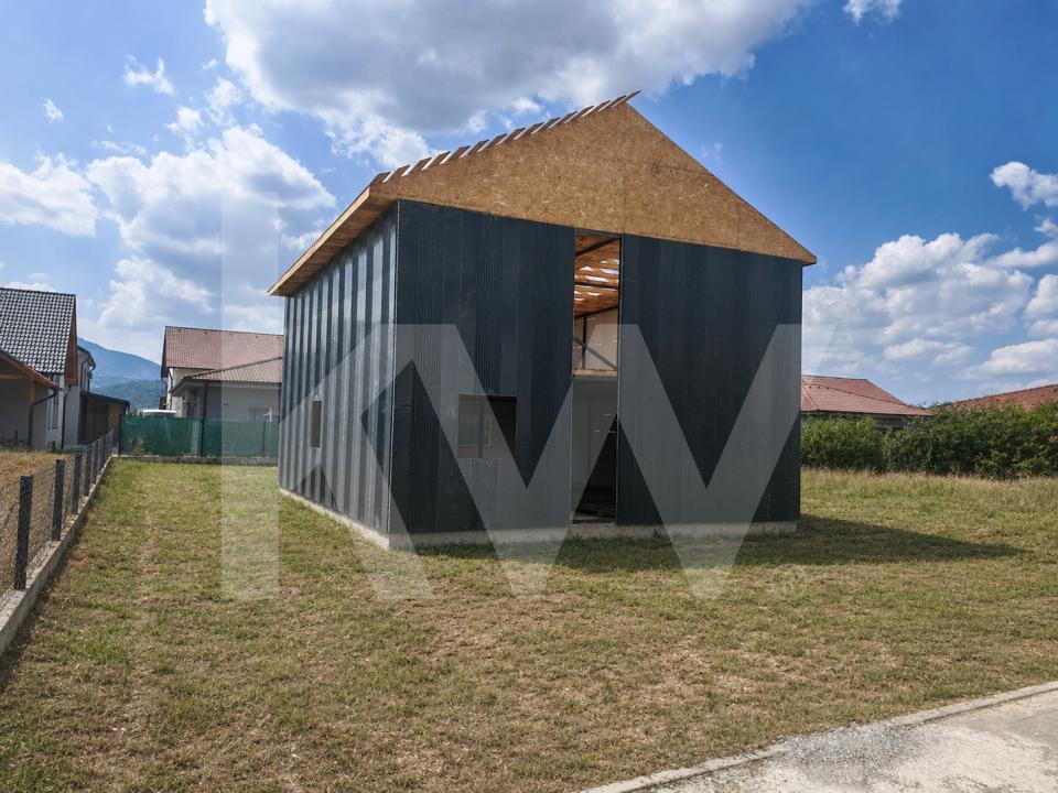 Vânzare urgentă: teren 470 mp și locuință P+E în construcție | Tălmaciu