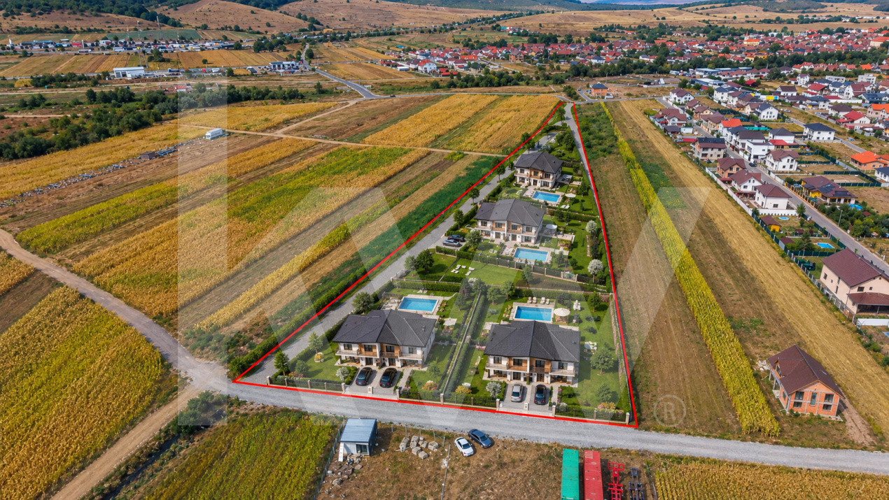 Teren investiție Cristian – 3.752 mp, intravilan front stradal dublu - 
