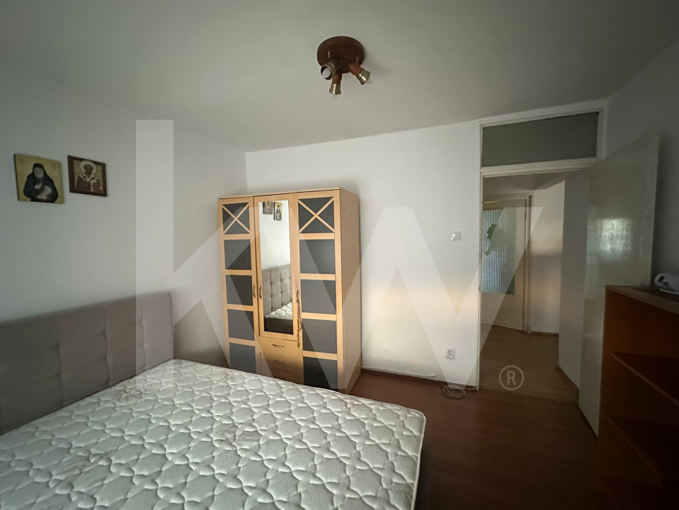 Apartament 2 camere decomandat, mobilat, etaj 4 