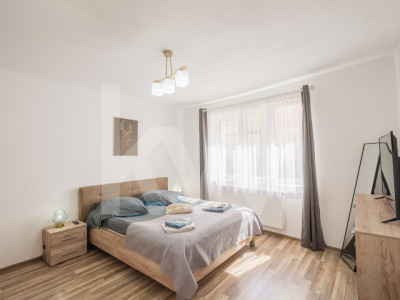 Investiție în Centrul Istoric al Sibiului – 2 apartamente, business funcțional