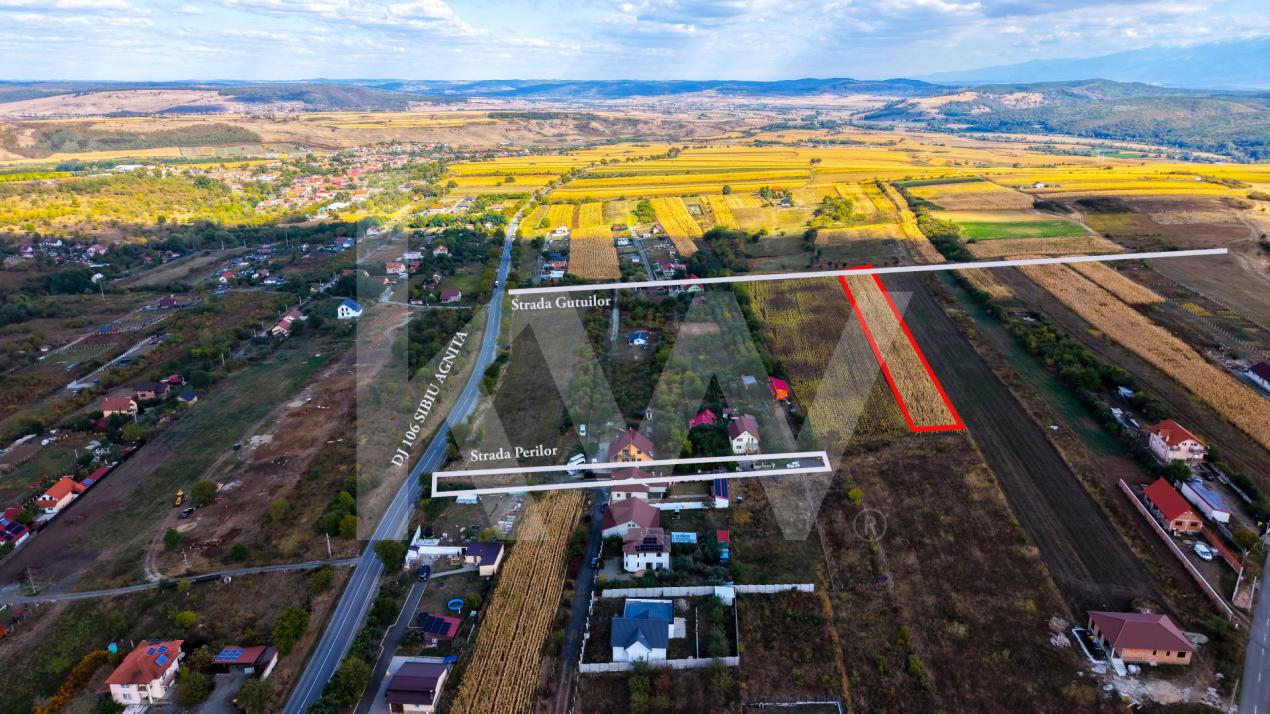 Teren extravilan  arabil 5.000 mp, acces din două drumuri – Daia