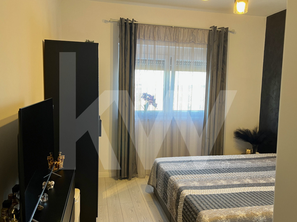 Apartament modern cu 3 camere, mobilat și utilat l parcare inclusă 