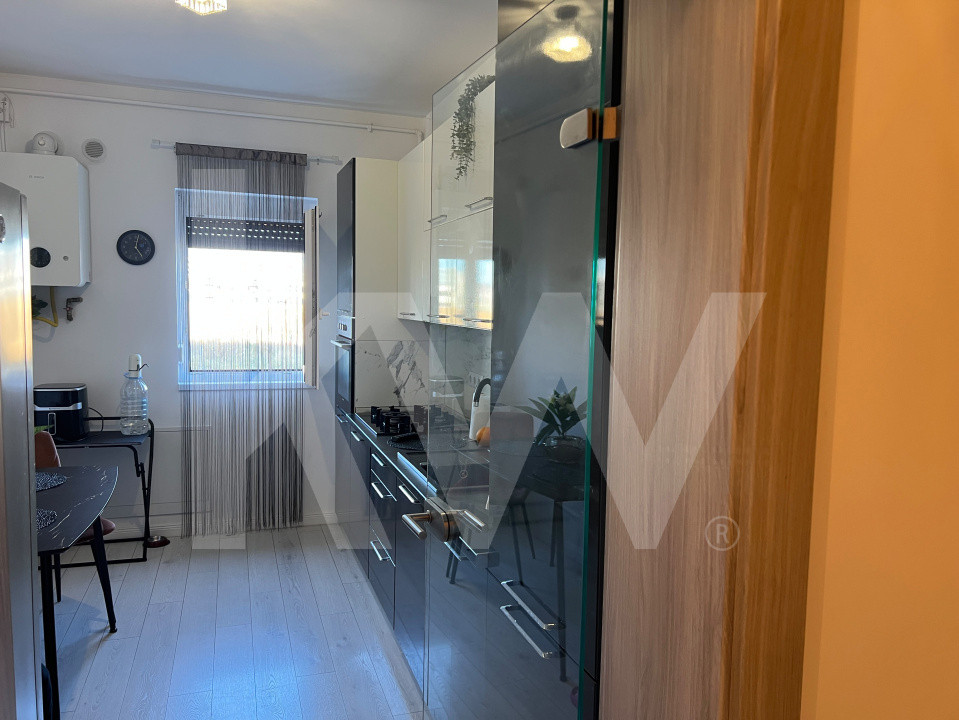 Apartament modern cu 3 camere, mobilat și utilat l parcare inclusă 