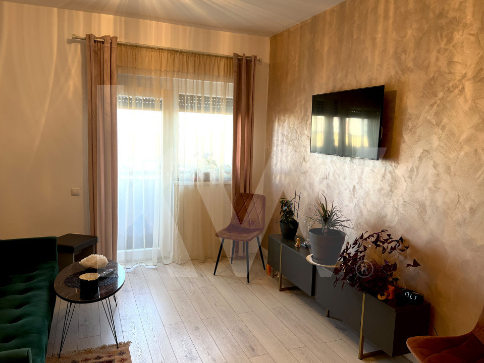 Apartament modern cu 3 camere, mobilat și utilat l parcare inclusă 