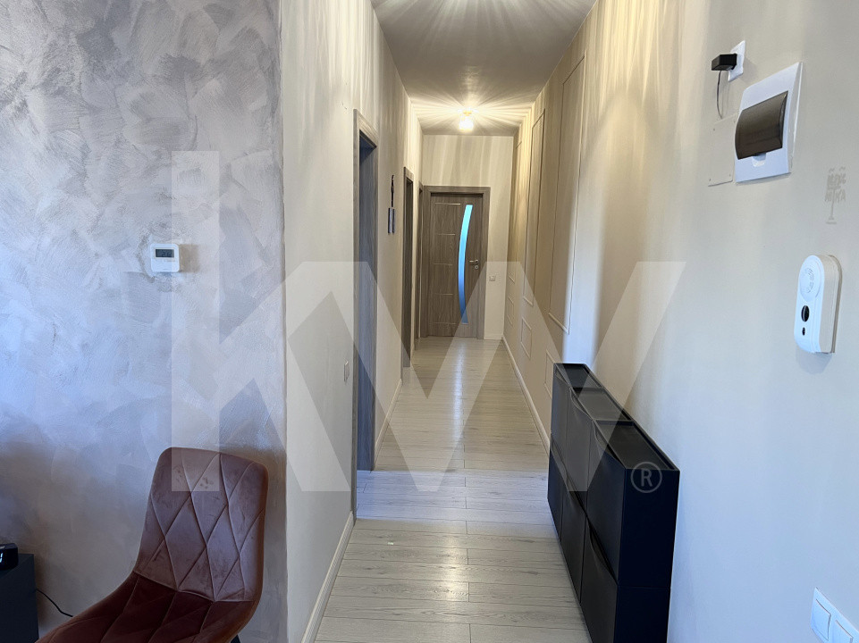 Apartament modern cu 3 camere, mobilat și utilat l parcare inclusă 