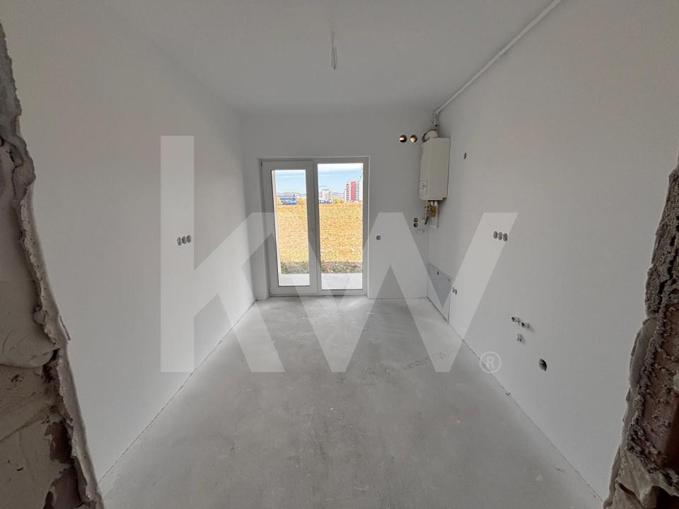 Apartament 2 camere, decomandat, cu gradina, Selimbar, bloc nou