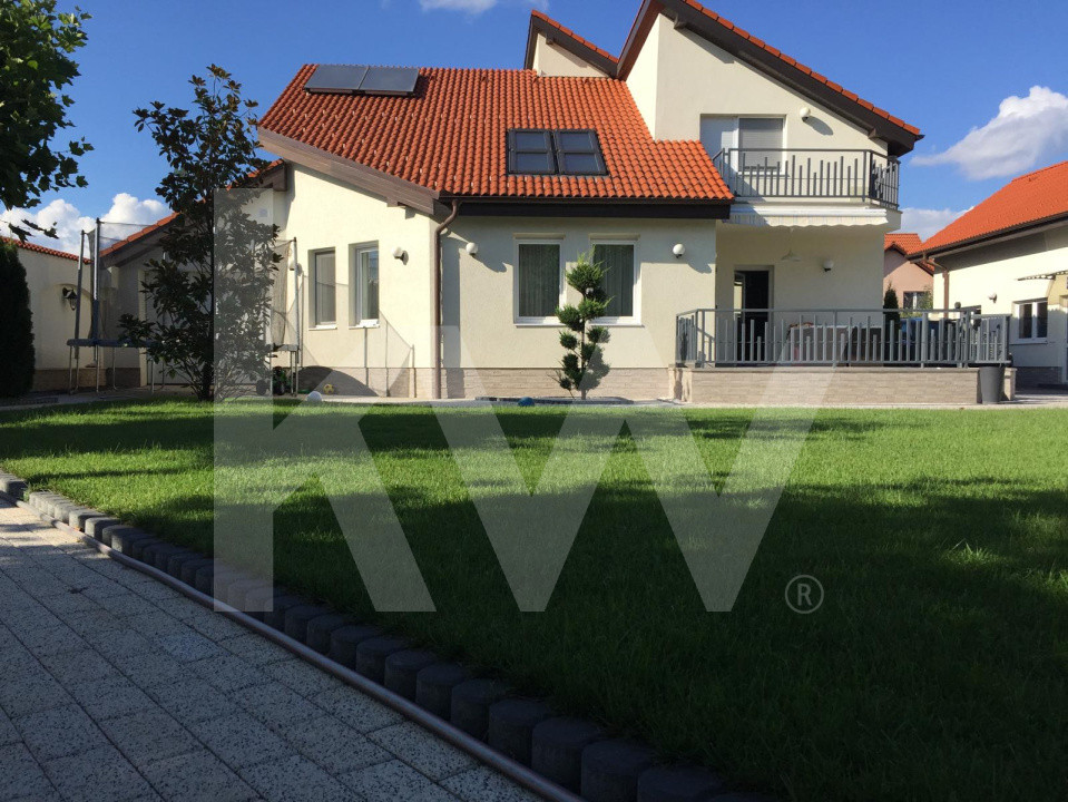 Casă premium de închiriat în Șelimbăr | 2 dormitoare, birou, garaj și facilități