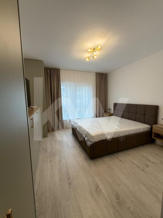 Apartament modern de 63 mp, cu 2 dormitoare și loc de parcare