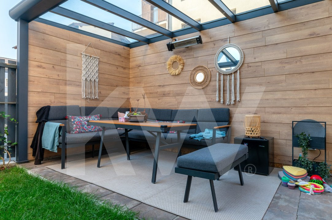 Apartament 3 camere, curte și design deosebit! 