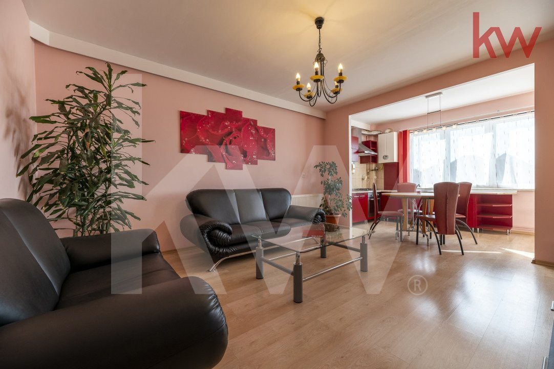 Rezervat - 0% Comision - Apartament 2 camere - balcon generos - etaj 1 - Sibiu