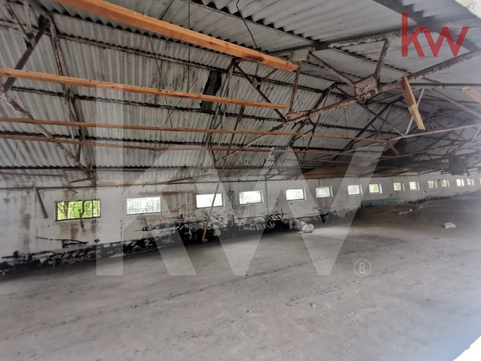 Vand 2 depozite, hale vechi, adapost agricol , curte betonata, Agarbiciu - Sibiu