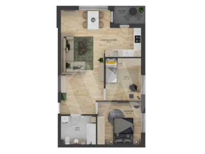 Apartament 3 camere - bloc nou Doamna Stanca - COMISION 0 PENTRU CUMPĂRĂTOR