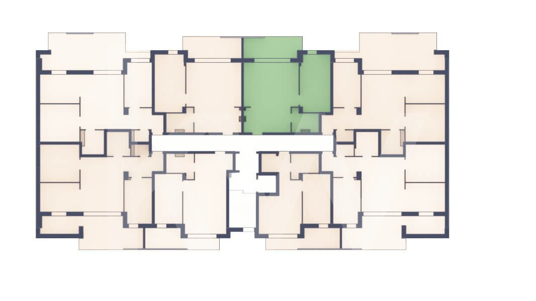 Apartament 2 camere  - Nou - Ansamblu Privat - Etaj 3