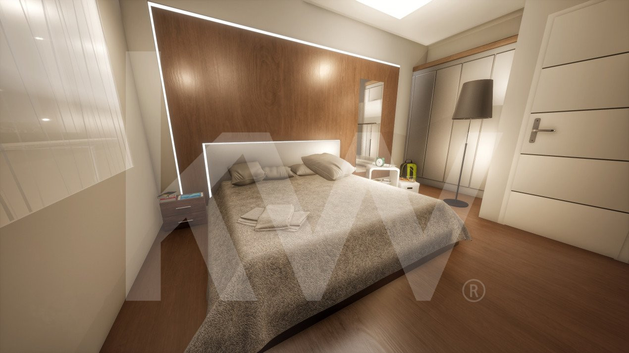 Apartament 3 camere - 2 bai - Logie 13.4 mp -Etaj 4